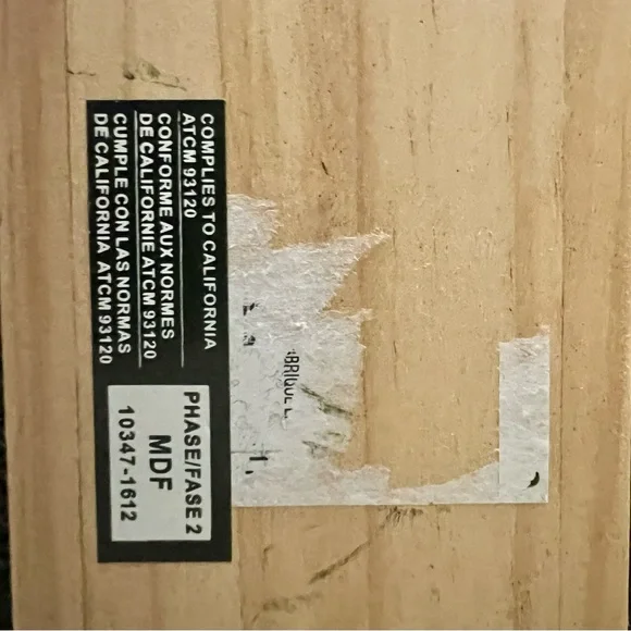 NEW (2) Ashland Coastal Prep Wood Lottoral Chic Containers - Picture 9 of 9